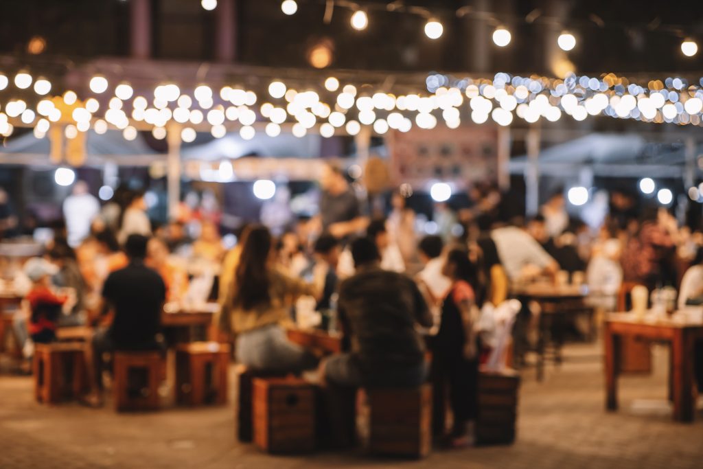 alfresco under the lights